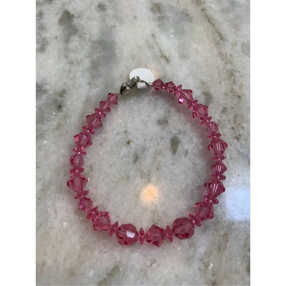 Pink Austria Crystal Bracelet #sparkle